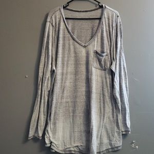 Light gray long sleeve Torrid shirt sz 3